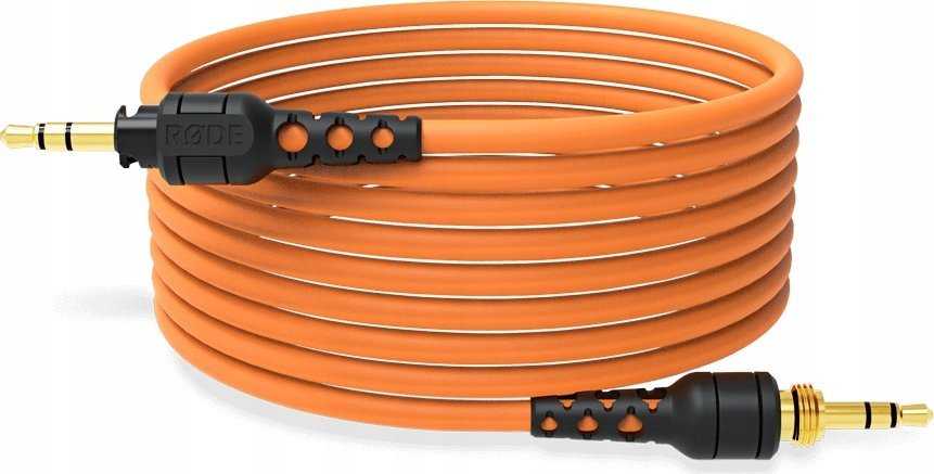 Rode cable 3.5mm TRS 2,4m, oranžinis | NTH-CABLE24