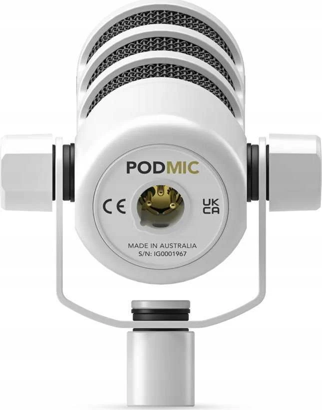 Rode RØDE PodMic - dinaminis mikrofonas, baltas