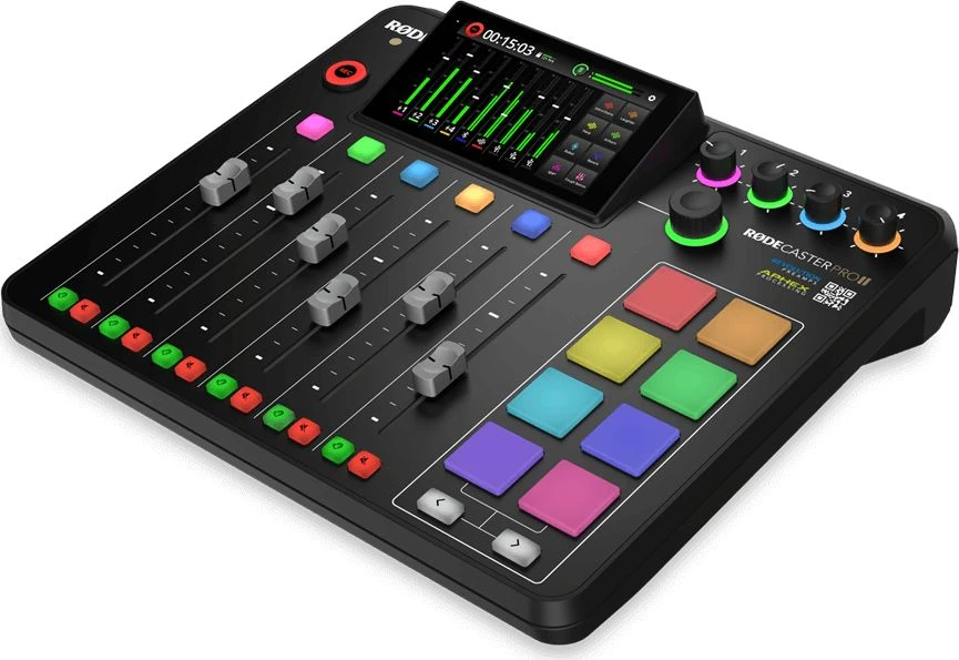 Rode Podkastų Studija - Røde Rødecaster Pro II Juodas