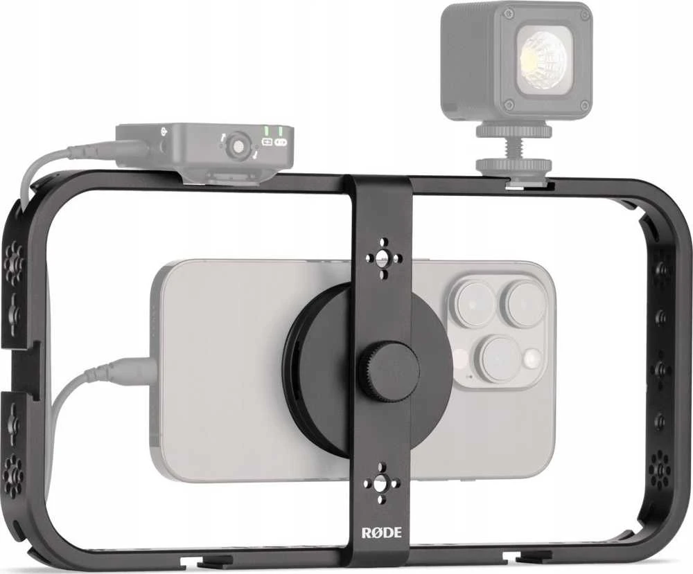 Rode Telefono Korpusas - RØDE PHONECAGE 1/4, 3/8" Aliuminis Juodas