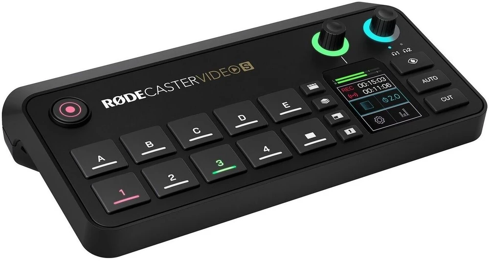 Rode RØDECaster Video S - video and audio production console, juodas