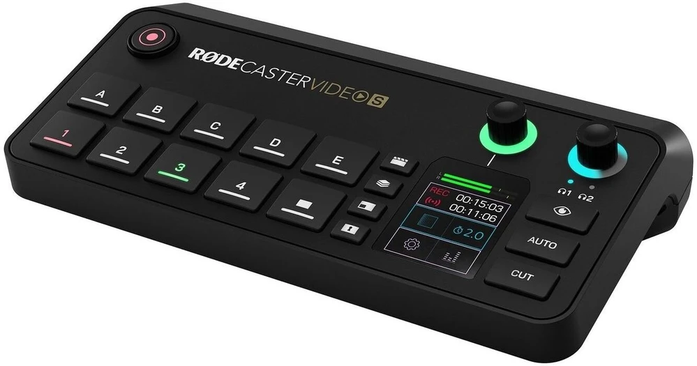 Rode RØDECaster Video S - video and audio production console, juodas