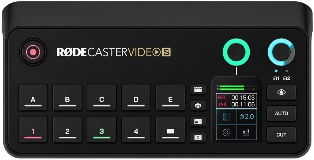Rode RØDECaster Video S - video and audio production console, juodas