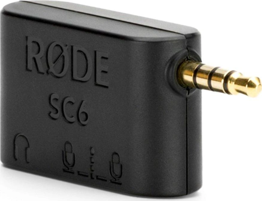 Rode SC6 adapteris su TRRS kištuku