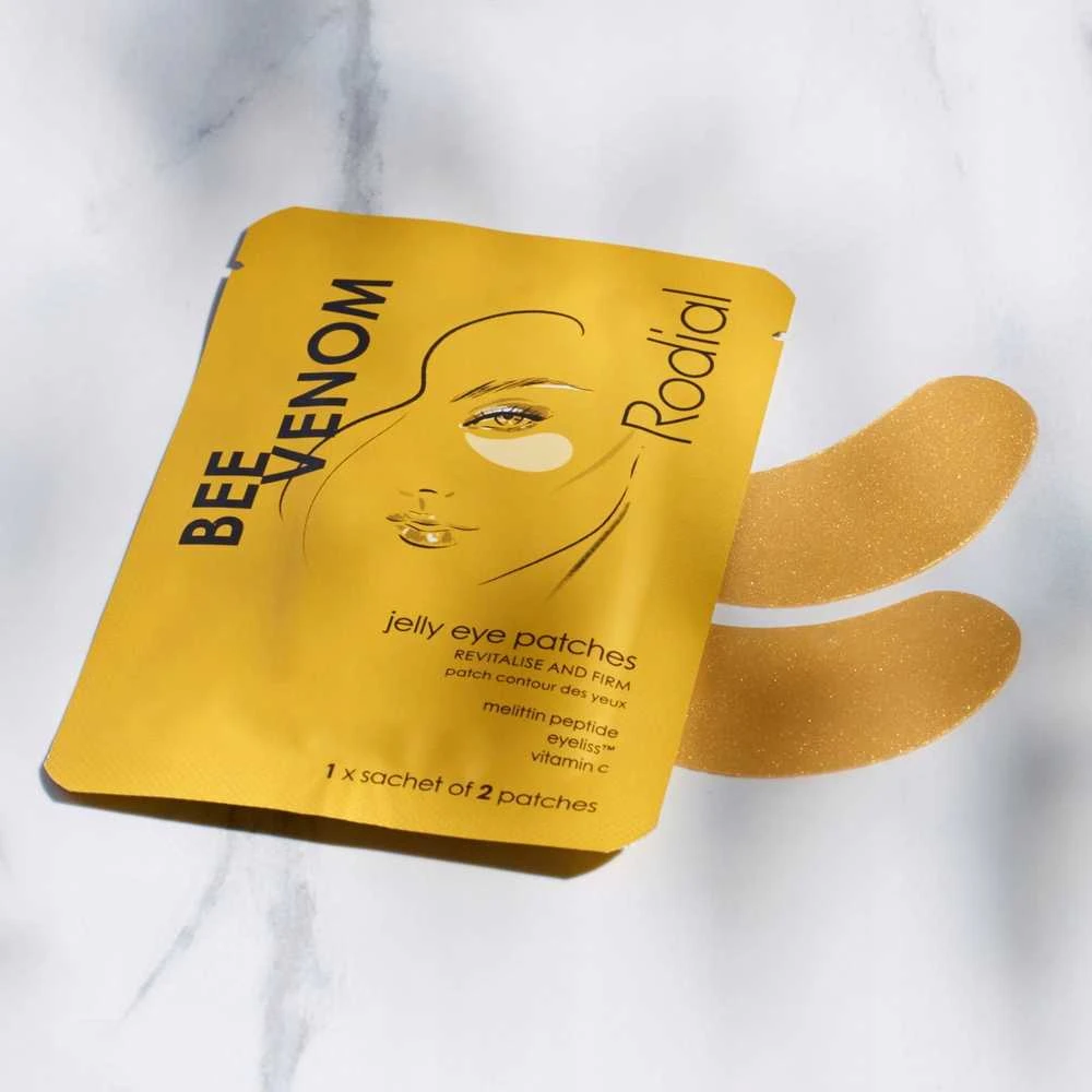 Rodial Bee Venom Jelly Eye Patches atgaivinančios ir stangrinančios gelinės paakių kaukės, 2 vnt.