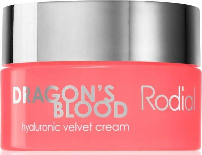 Rodial Dragon's Blood Velvet Kreminis drėkinantis veido kremas normaliai / sausai odai, 10 ml