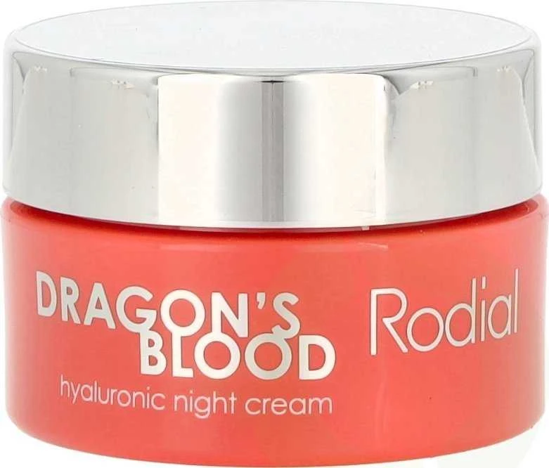 Rodial Dragon's Blood Hyaluronic Night Kreminis drėkinantis naktinis veido kremas, 10 ml