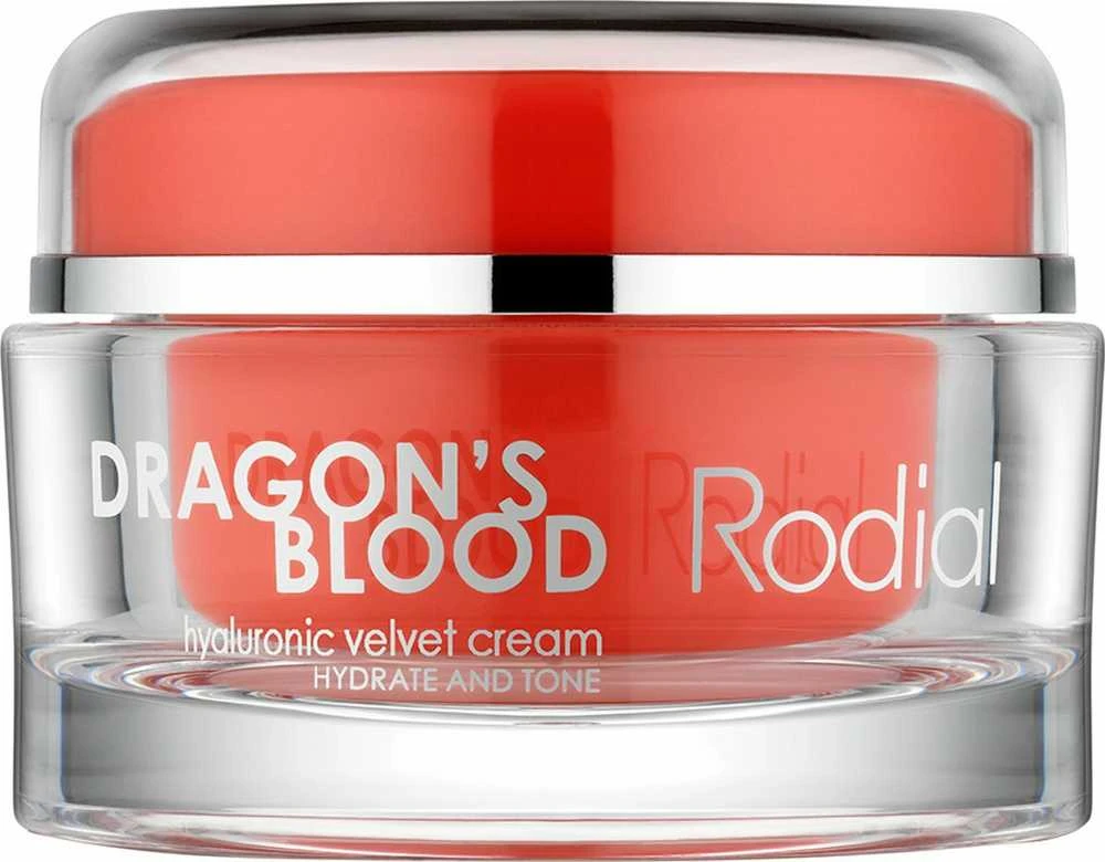 Rodial Dragon's Blood Velvet Kreminis drėkinantis veido kremas normaliai/sausai odai, 50 ml