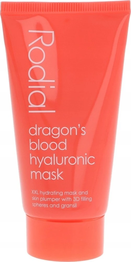 Rodial Dragon's Blood Hyaluronic Mask drėkinanti veido kaukė, 50 ml