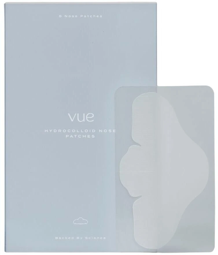 Rodial Set, Vue, Hydrocolloid, Anti-Blackheads, Nose Sheet Strips, 8 pcs For Women