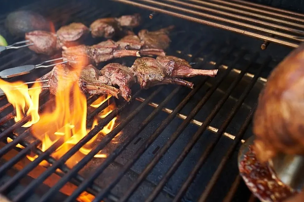 Roesle stovas su iešmeliais 6 vnt BBQ iešmams - Roesle