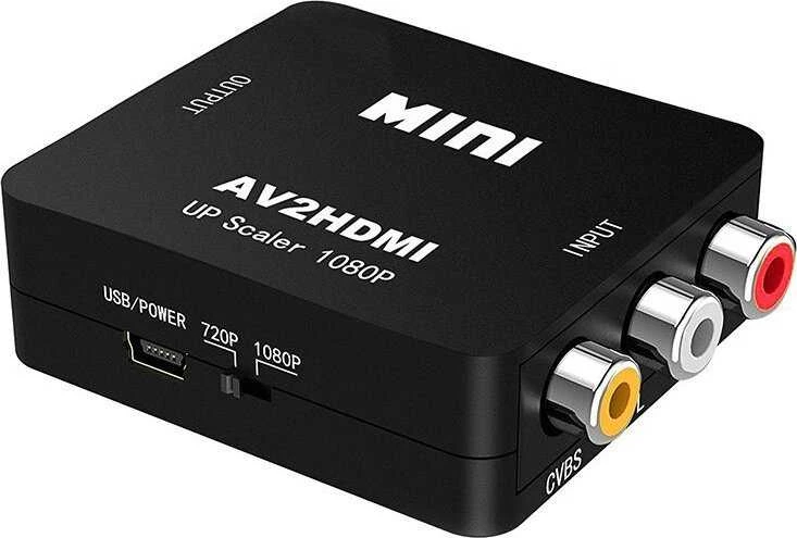 AV į HDMI keitiklis su RCA įvestimi