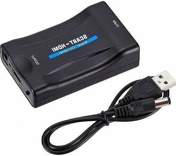 „RoGer“ adapteris SCART - HDMI + Garsas