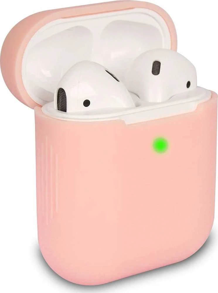 Roger RoGer APODS Silikoninis dėklas skirtas Airpods / pink