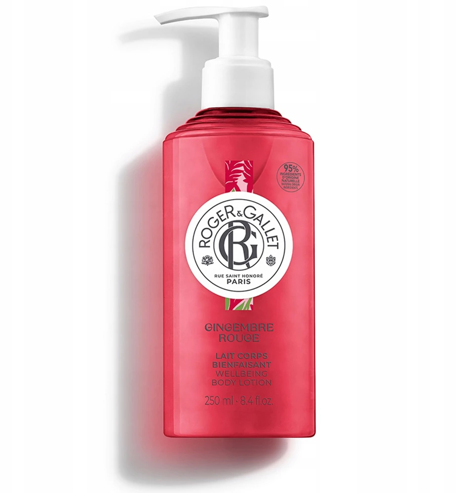 Roger & Gallet Gingembre Rouge Hydrating Body Milk, 250 ml