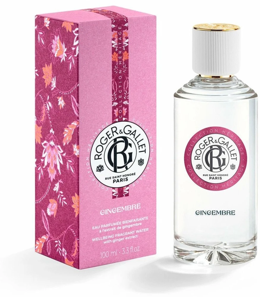 Roger & Gallet Gingembre Wellbeing Fragrant Vanduo, 100 ml