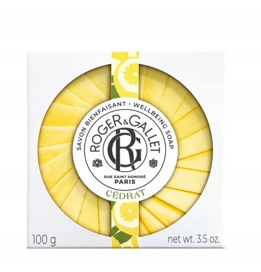 Roger & Gallet Cedrat Soap Bar parfumuotas muilas rankoms ir kūnui, 100 g
