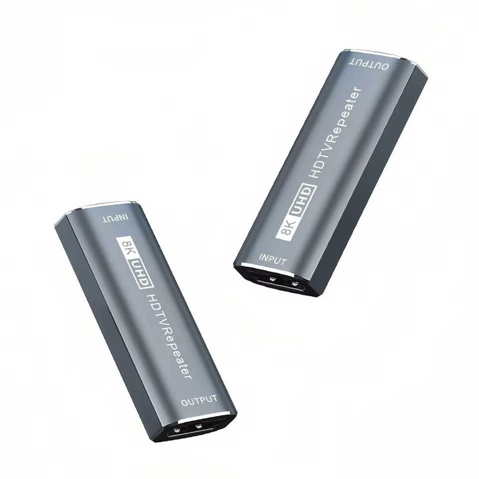 RoGer HDMI 8K signalo kartotuvų pora