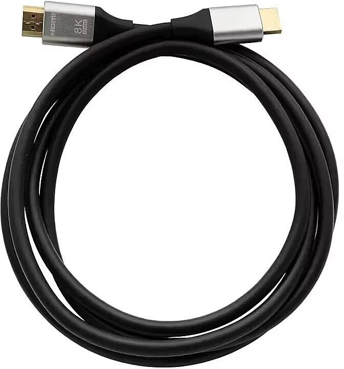 „RoGer UHD8K2BK UHD 8K@60Hz“ HDMI 2.1 kabelis / 48Gbps / HDR / 2m