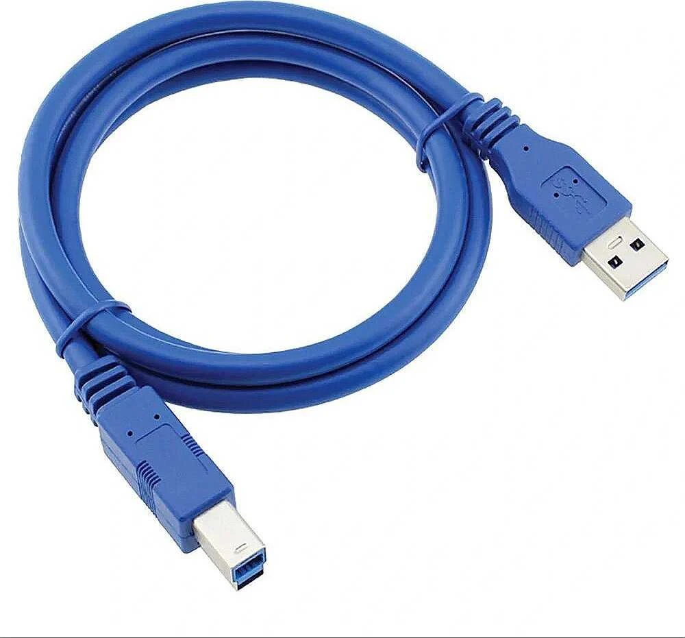 RoGer USB 3.0 A-plug AM-BM Spausdintuvas Cable 1.5m Mėlyna