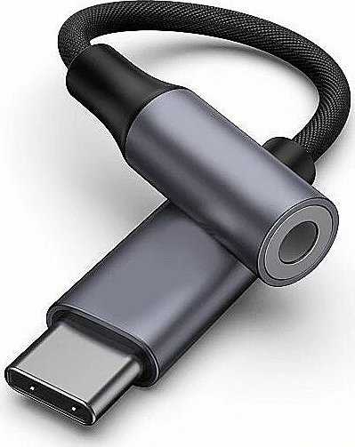 „RoGer“ USB-C į AUX 3,5 mm skaitmeninio garso adapteris, skirtas „Samsung“, „Google“, „OnePlus“ (DAC 24 bitų 48 kHz)