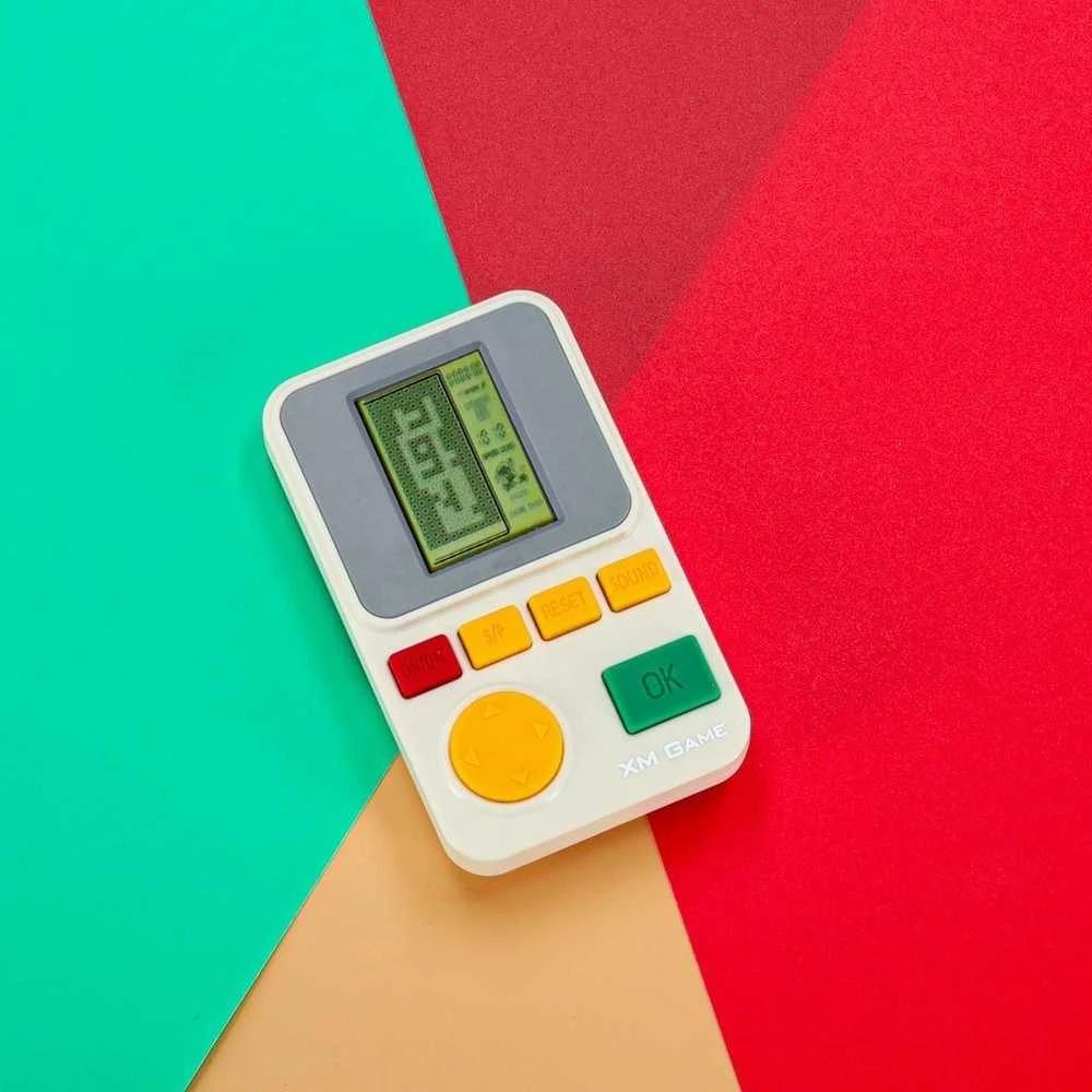 Roger Elektroninė konsolė retro Tetris Brick Game