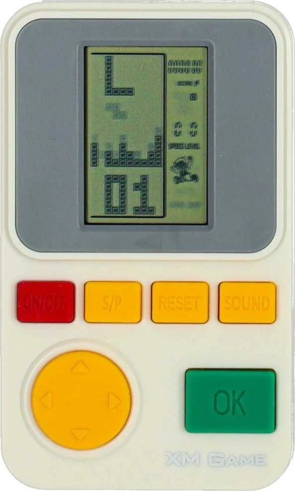 Roger Elektroninė konsolė retro Tetris Brick Game