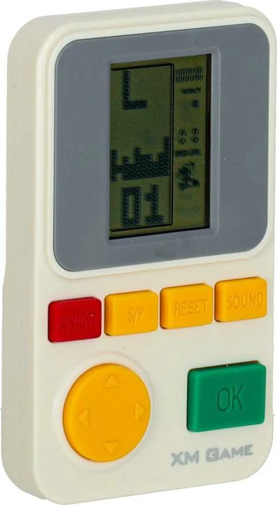 Roger Elektroninė konsolė retro Tetris Brick Game