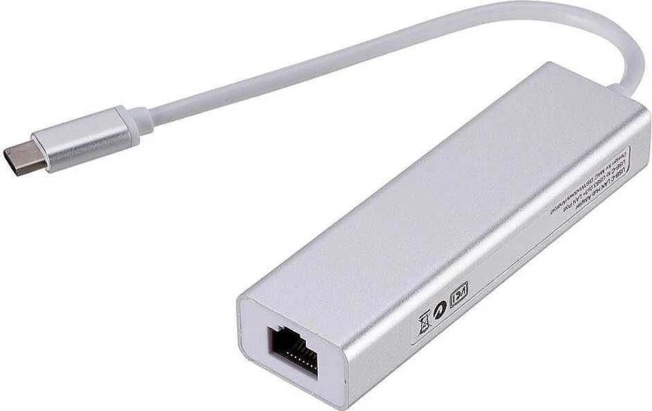 „RoGerAD15642“ USB-C šakotuvas - skirstytuvas 3 x USB 3.0 / RJ45