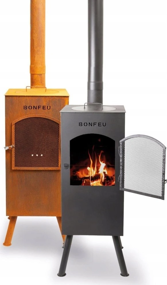 Rojaplast BonFeu BonCarré sodo židinys, rūdžių spalvos, 3503R