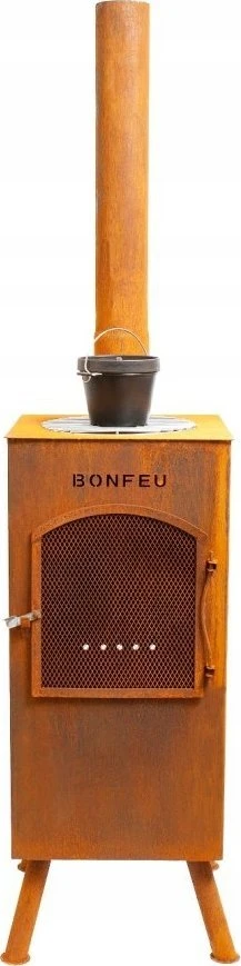 Rojaplast BonFeu BonCarré sodo židinys, rūdžių spalvos, 3503R