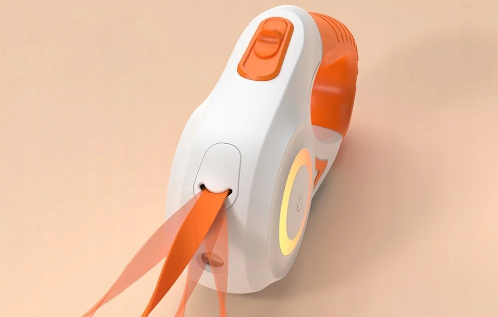 Rojeco Dog automatinis pavadėlis LED 5 m (žalias)
