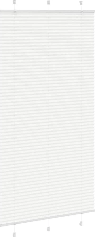 plisuota žaliuze balta 110x200 cm audinio plotis 109,4 cm
