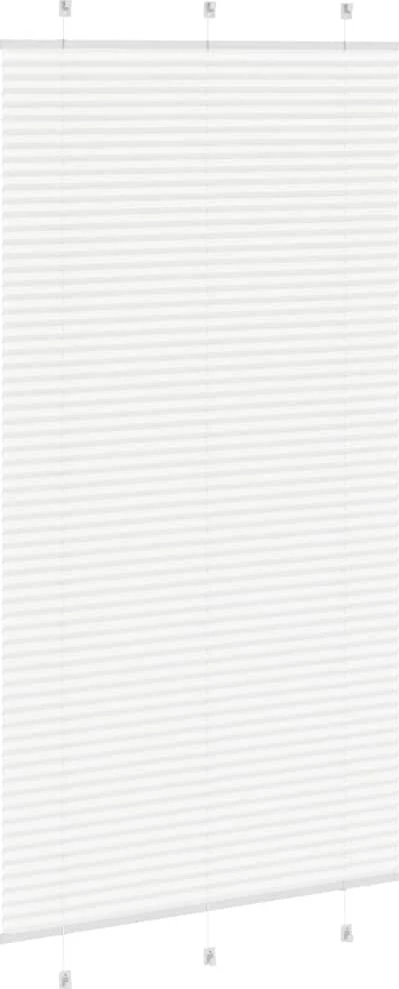 plisuota žaliuze balta 110x200 cm audinio plotis 109,4 cm
