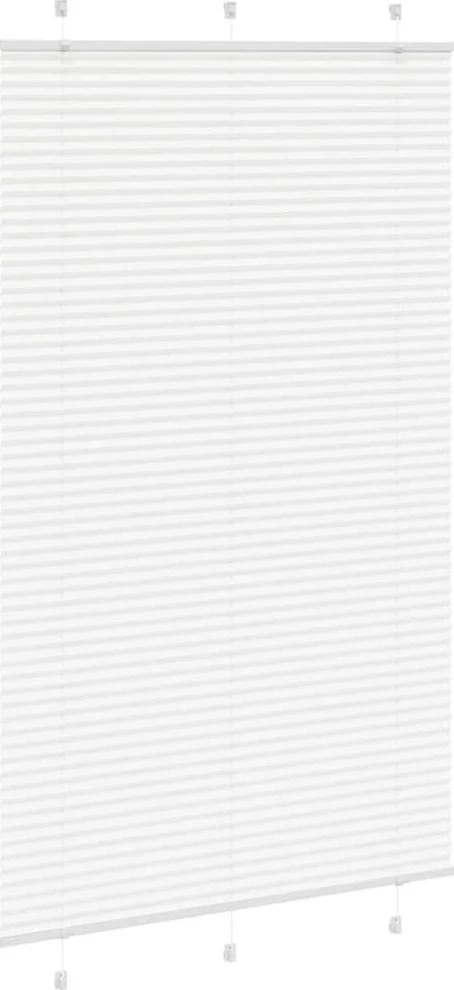 plisuota žaliuze balta 115x200 cm audinio plotis 114,4 cm