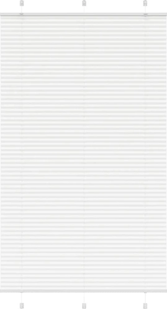 plisuota žaliuze balta 115x200 cm audinio plotis 114,4 cm