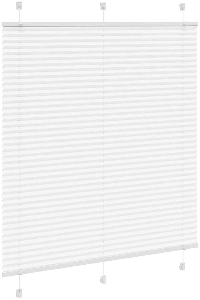 Plisuota žaliuze balta 120x150 cm Audinio plotis 119,4 cm