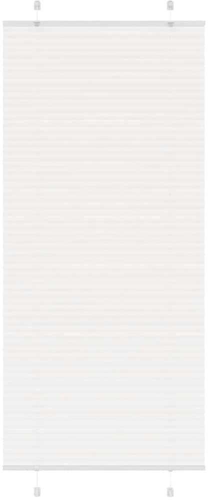 plisuota žaliuze balta 85x200 cm audinio plotis 84,4 cm