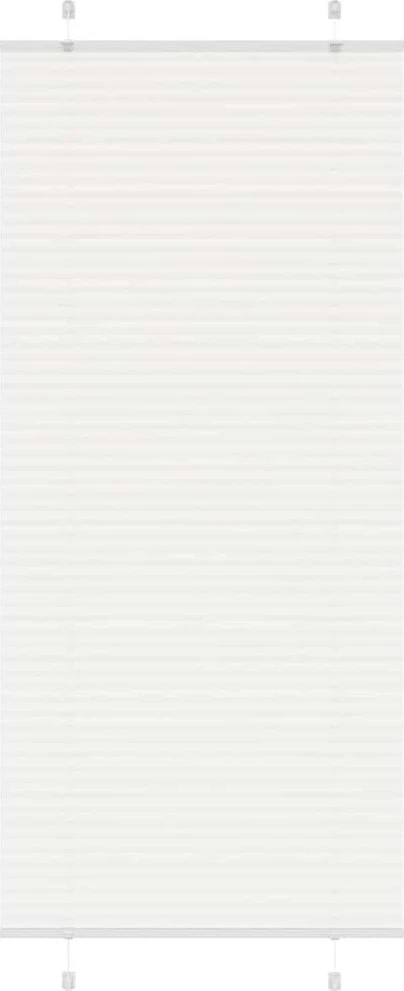 plisuota žaliuze balta 90x200 cm audinio plotis 89,4 cm