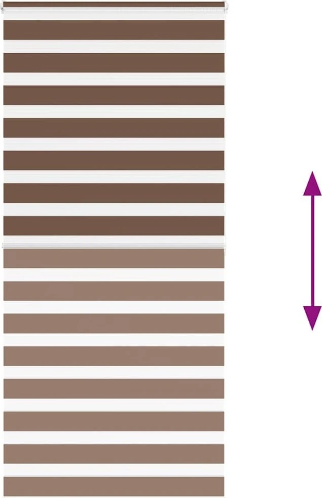 Plisuota žaliuze šviesiai pilka 100x200 cm Audinio plotis