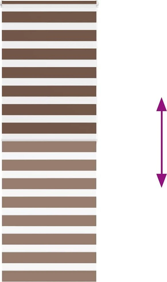 klostuota žaliuze šviesiai pilka 75x200 cm audinio plotis