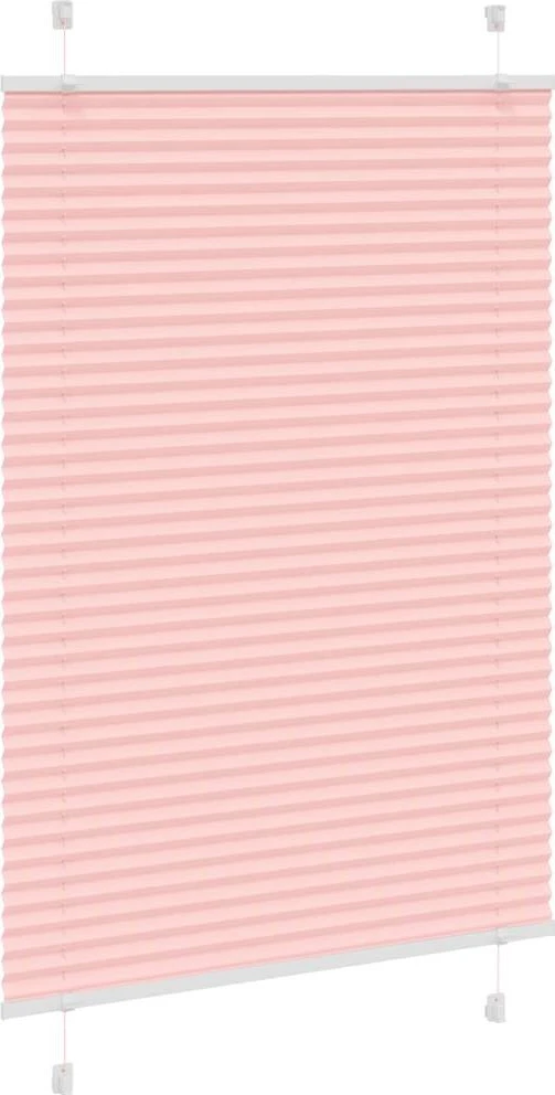Plisuota žaliuze rožinė 90x150 cm Audinio plotis 89,4 cm