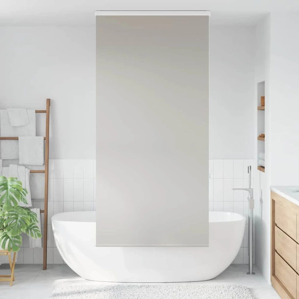Dušo roletas su kasete, 90x240 cm, audinio plotis 86 cm