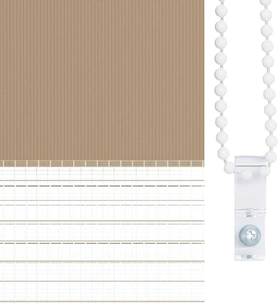 zebrinės žaliuzės 50x150 cm audinio plotis 45,9 cm poliesteris