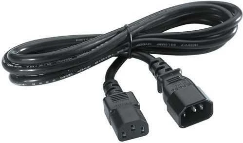 Secomp Roline IEC320 C13-C14 maitinimo laidas, 3 m, juodas (1530-08-19)
