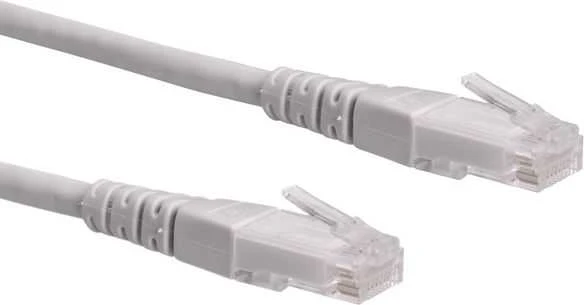 Roline PatchCord, Cat6, UTP, 0,5m, pilka (21.15.0930)