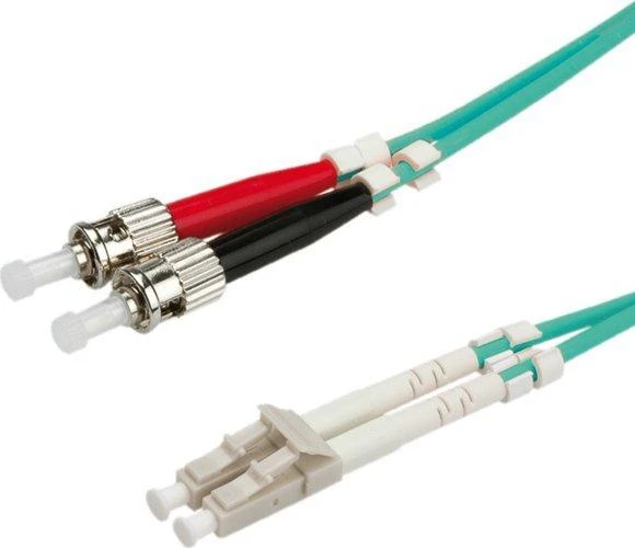 Roline LWL- Cable 50/125µm OM3, LC/ST, turquoise 0,5m (21.15.8720)