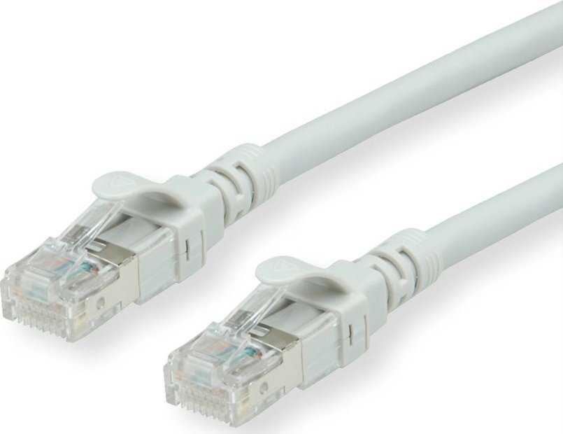 Roline ROLINE – Patch – Kabelis – RJ- 45 (M) iki RJ- 45 (M) – 20 m – SFTP, PiMF – CAT 6 – be halogenų, formos, suvytas – pilkas (21.15.2609)