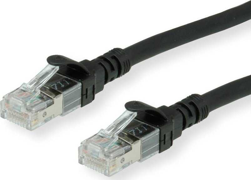 Roline ROLINE – Patch – Kabelis – RJ- 45 (M) iki RJ- 45 (M) – 15 m – SFTP, PiMF – CAT 6a – juodas (21.15.2858)