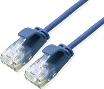 Roline ROLINE UTP Data Center Patch Cord Cat.6A (Class EA), LSOH, bardzo cienki, mėlyna, 3 m
